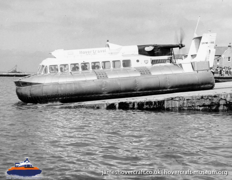 SRN6 with Hovertravel -  (credit: The <a href='http://www.hovercraft-museum.org/' target='_blank'>Hovercraft Museum Trust</a>).